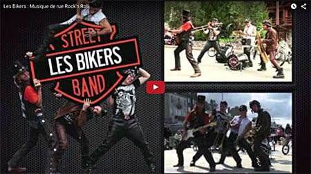 spectacle de rue Les Bikers : vidéo 1